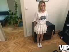 美人, 彼氏, 浮気者, チェコ, ヨーロピアン, ハードコア, お金, 剃毛