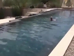 素人, デカ尻, デカパイ, ビキニ, ブロンド, チン, ドイツ人, マッサージ