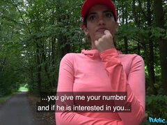 Amateur, Culo, Morena, Corridas faciales, Latina, Al aire libre, Público, Español