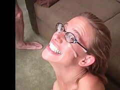 spunk on my glasses compilation