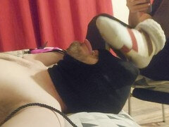 Pieds, Femelle, Femme dominatrice, Chaussettes