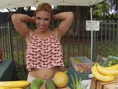 Arsch, Grosse titten, Flashen, Hardcore, Pov, Öffentlich, Muschi