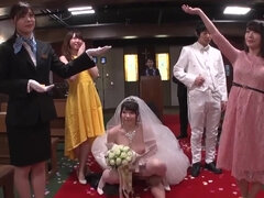 Grosse titten, Braut, Gruppe, Hardcore, Japanische massage, Hausmädchen, Titten, Hochzeit