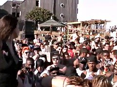 素人, 大学生, 露出狂, グループ, なめる, パーティ, フェラする, ティーン