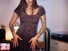 Bisexual, Latina, Orgasmo, Seducido, Flaco, Tatuaje