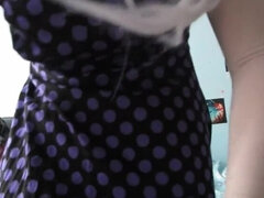 Kigurumi Masturbating In Cute Dress