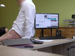 デカチン, フェラチオ, 茶髪の, カップル, バック, Hd, お金, オッパイの