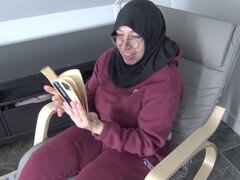 Busty Egyptian babe gets pounded by landlord in London