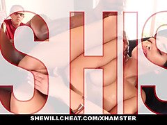 Grote mammen, Rondborstig, Bedriegen, Harig, Hardcore, Hd, Natuurlijk, Tieten likken