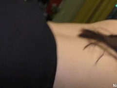 Amateur, Cul, En gros plan de très près, Branlette thaïlandaise, Mamelons, Pov, Rugueux, Claque