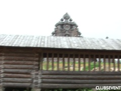 茶髪の, クラブ, ヨーロピアン, オナニー, アウトドア, 公共, オマンコ, ティーン