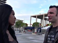 デカチン, デカパイ, 黒人, 巨乳な, 黒人, ハードコア, 異人種間