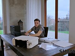 デカパイ, ブロンド, フェラチオ, 中出し, チェコ, ハードコア, 熟年, 自然山雀