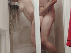 Enthousiasteling, Stel, Sperma in mond, Sperma shot, Arts, Handbeurt, Verpleegster, Kut duiken