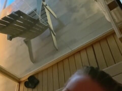 Enthousiasteling, Vrouw, Vingeren, Hd, Orgasme, Kut duiken, Saunazaal, Nat