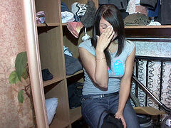 Sucer une bite, Brunette brune, Petite amie, Branlette thaïlandaise, Adolescente