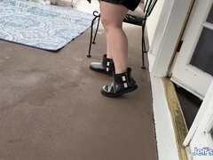 Arsch, Hinter den kulissen, Kleid, Hd, Riesig, Reif, Milf, Natürlichen titten