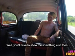Young Stud Fucks MILF Cab Driver Billie Star