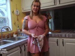 Blond, Dik, Huisgemaakt, Rijpe lesbienne, Moeder, Natuurlijke tieten, Geschoren, Taboe