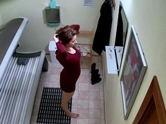 Amateur, Brunette brune, Plantureuse, Culottes ou slips, Solarium, Voyeur