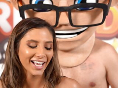 Brawny Babe Gianna Dior Sucks Cock And furthermore Gets Jizzed