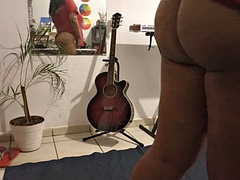 Braunhaarige, Pummelig, Freundin, Latina, Mexikanisch, Milf, Erotischer film, Tätowierung
