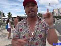 Noire, Sucer une bite, Noir ébène, Fille latino, Huilée