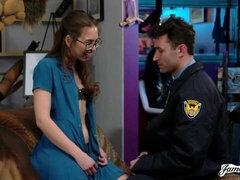 69, デカチン, フェラチオ, 眼鏡, ハードコア, オマンコ, タトゥー, オッパイの