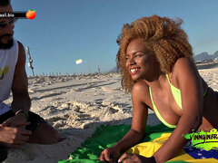 Anal, Playa, Brasileñas, Morena, Polla, Gay, Interracial, Seducido
