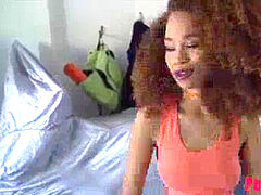 黒人, 茶髪の, 爸, 黒人