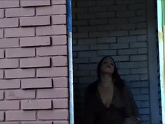 Busty latina babes public nudity and outdoor peein