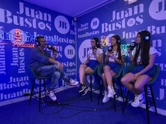 Lesbian Threesome with Alanna, Emma & Anna - Passionate Squirting & Big Booty Action