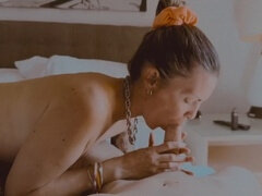 Enthousiasteling, Rondborstig, Sperma in mond, Moeder die ik wil neuken, Moeder, Kut duiken, Stiefmoeder