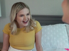 Enthousiasteling, Grote kont, Grote mammen, Sperma, Orgie, Klein, Tiener, Trio