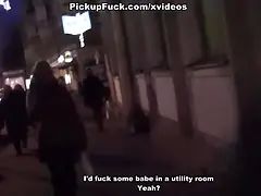Hot pick up girl Aruna got heavily drilled in a street