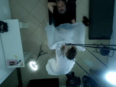 アナル, バイセクシャル, フェラチオ, イく瞬間, 医者, フェムドム, 手コキする, ペニスバンド