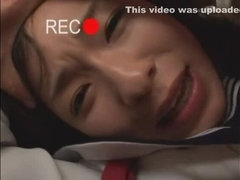 Enticing Japanese Kaho Kasumi getting sperm blast on her face