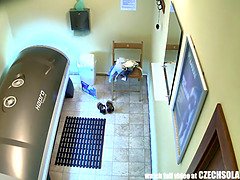 素人, 最高, チェコ, Hd, 日光浴室, ティーン, のぞき, ウェブカメラ