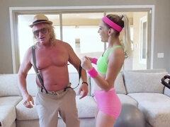 Rubia, Mamada, Linda, Polla, Abuelo, Masaje, Maduro, Adolescente