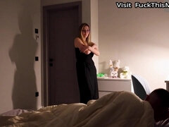 Grosser schwanz, Blondine, Fetisch, Hardcore, Lesbisch, Pov, Stiefmutter, Flotter dreier