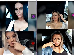 Chica, Coche, Despelote, Divertido, Madres para coger, Público