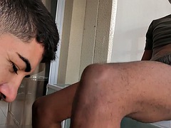 CALIENT! I got goosebumps watching this! What a fucking huge cock!