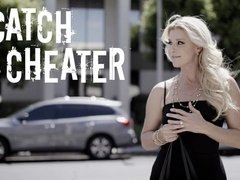 Grote mammen, Blond, Pijpbeurt, Hondjeshouding, Masturbatie, Schreeuwen, Geschoren, Tieten likken