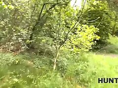 美人, 浮気する, チェコ, 彼女, Hd, 自然山雀, アウトドア, 穴開きパンティ