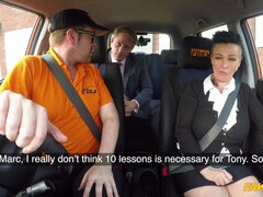 Marc Kaye gives Tory Candi Jackson a crazy fuck in a car