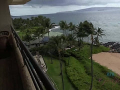 Playa, Vestido, Novia, Desnudo, Coño, Afeitado, Cabello corto, Tetas