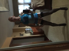 Anal, Culo, Dormitorio, Atrapados, Lencería, Masturbación, Solo, Medias largas