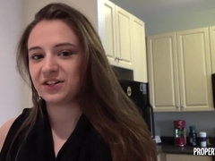 Blowjob, Brunette, Doggystyle, Pov