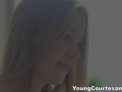 Blowjob, Cumshot, Doggystyle, Kissing, Orgasm, Pussy, Shaved, Teen