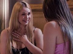 Gros cul, Lesbienne, Léchez, Masturbation, Chatte, Dénudage, Adolescente, Nénés